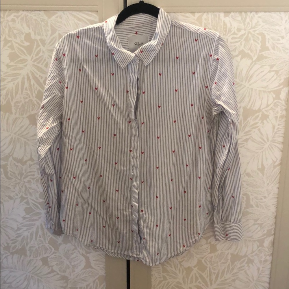 Cute Rails heart blouse